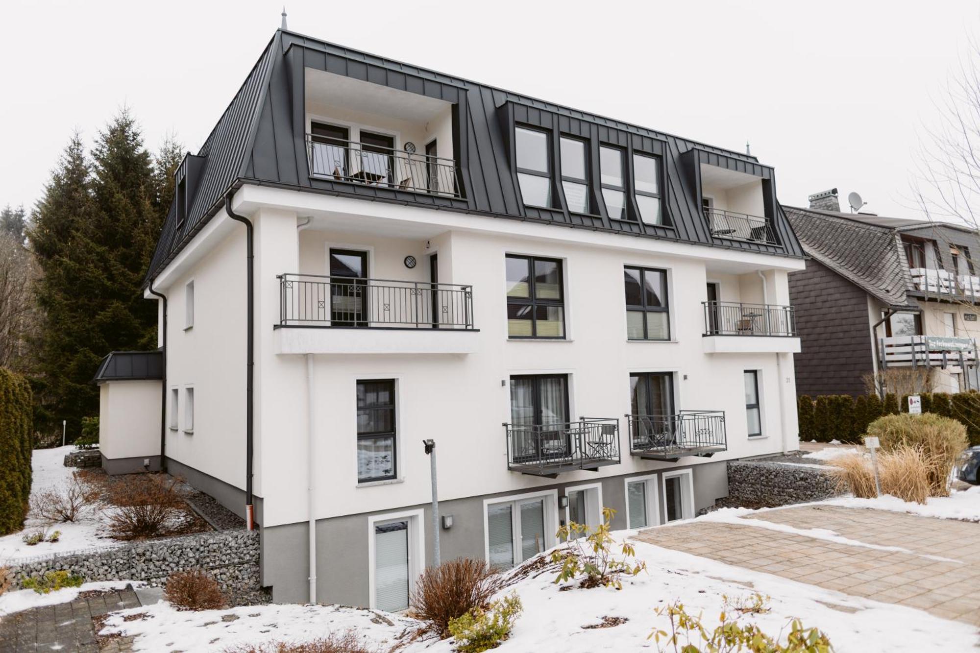 Charmante Ferienwohnung Mit Sauna Und Terrasse Winterberg Exterior foto